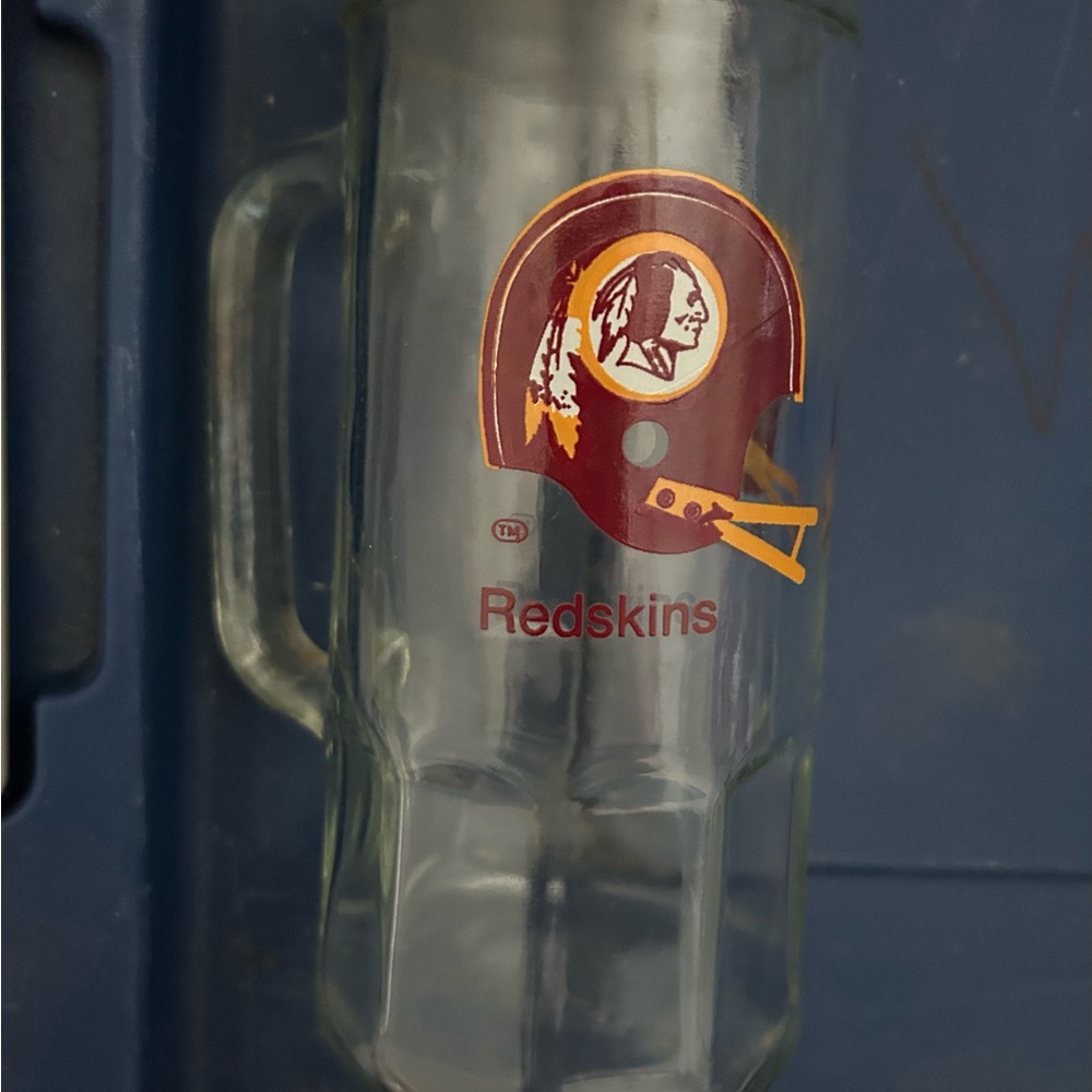 Redskins Fisher Peanuts Glass/Jar with lid